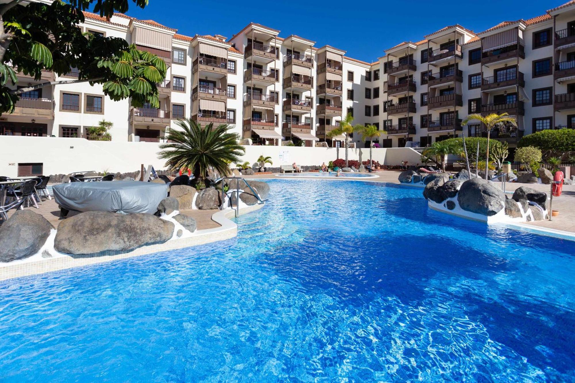 Agradable Piso Con Piscina & Playa Terraza Y Wifi Leilighet Costa Del Silencio Eksteriør bilde