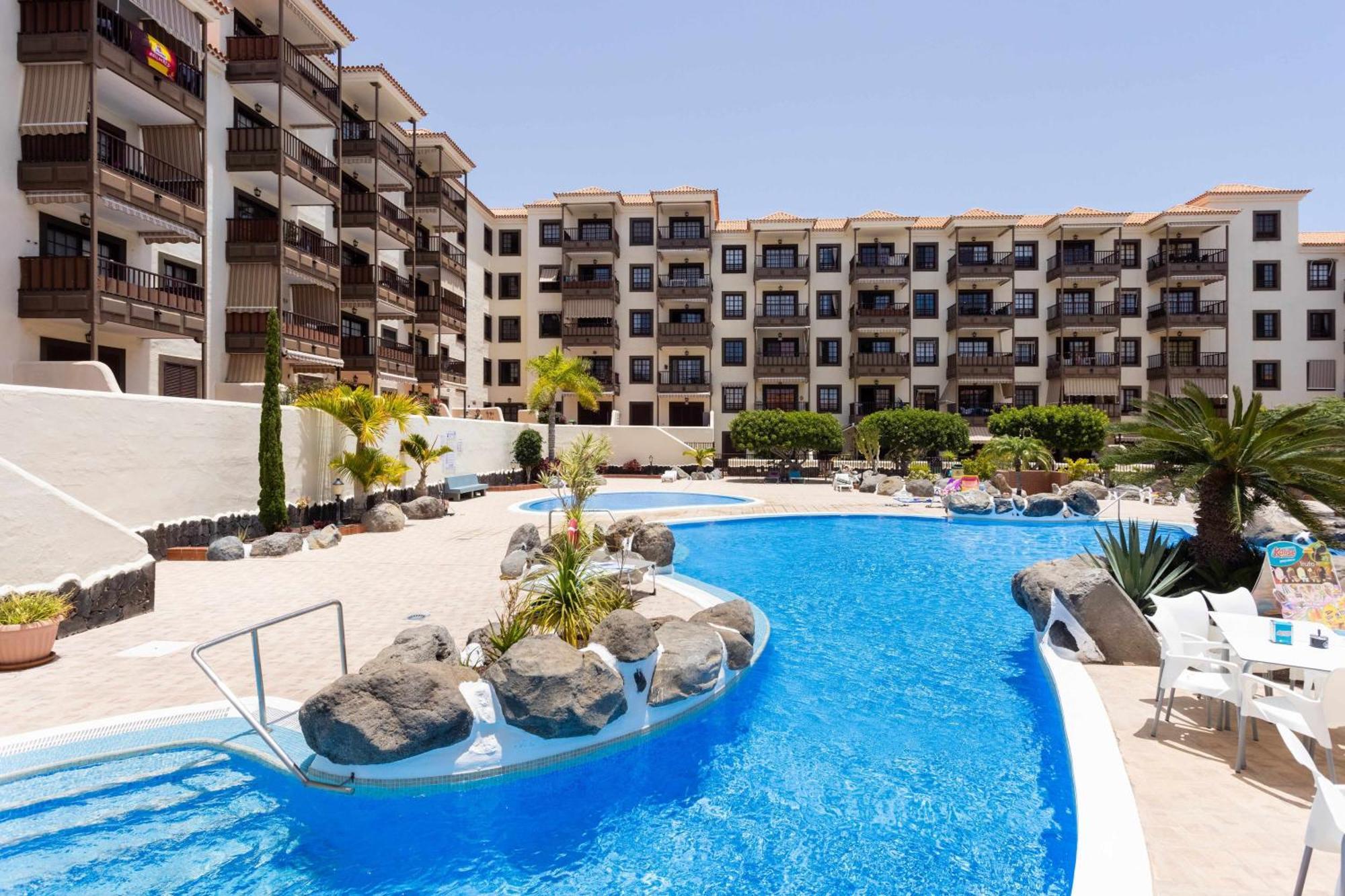 Agradable Piso Con Piscina & Playa Terraza Y Wifi Leilighet Costa Del Silencio Eksteriør bilde